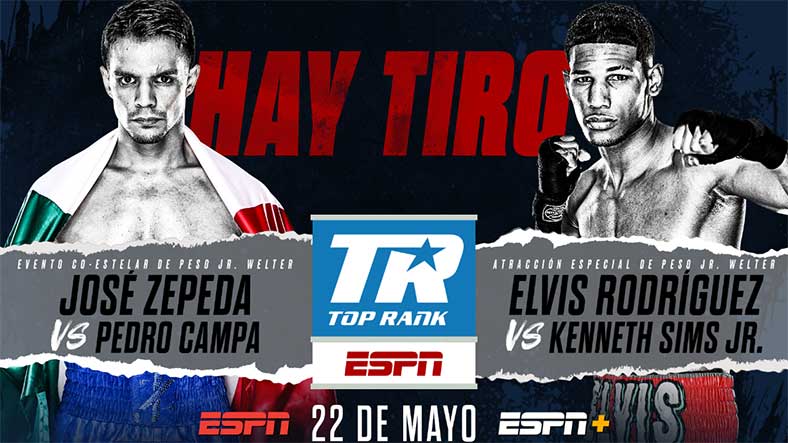 José Zepeda vs. Campa & Elvis Rodríguez vs. Sims