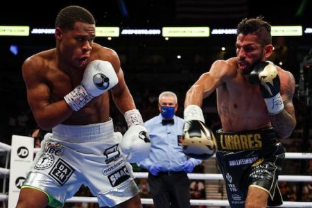 Haney vs Linares (Ed Mulholland / Matchroom)