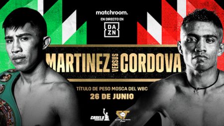 Julio César Martínez vs. Joel Córdoba