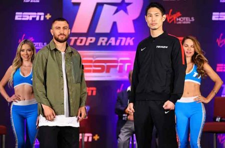 Lomachenko vs. Nakatani (Mikey Williams / Top Rank vía Getty Images)