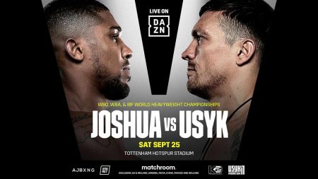 Anthony Joshua vs Oleksandr Usyk