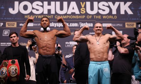 Joshua vs Usyk (Mark Robinson/Matchroom)