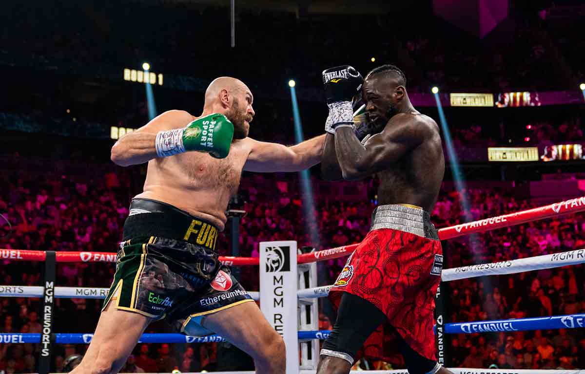 Tyson Fury vs Deotay WIlder III (Fotos cortesía de Ryan Hafey/Premier Boxing Champions)