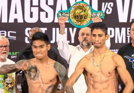 Mark Magsayo vs. Rey Vargas