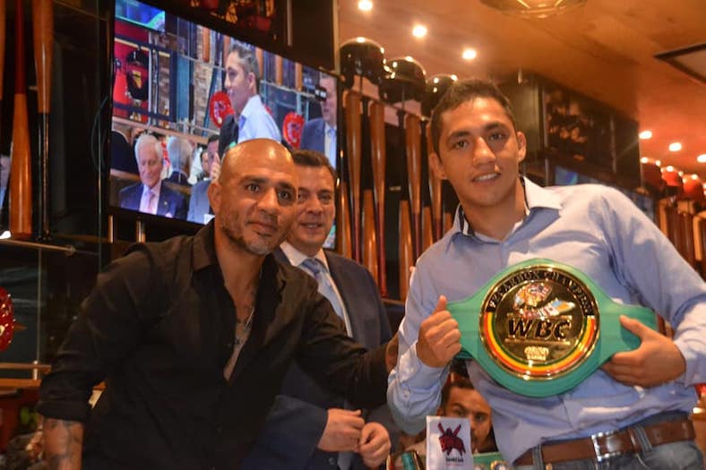 Cotto, Sulaimán y Bryan Mercado