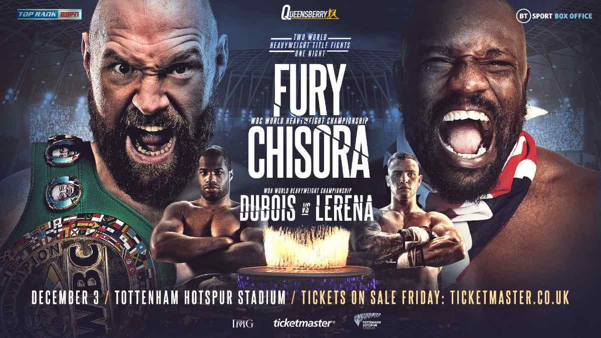 Tyson Fury vs Derek Chisora 3