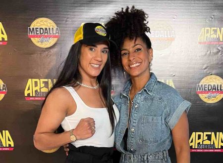 Amanda Serrano y Brigitte Dávila (Bri La Pelúa)