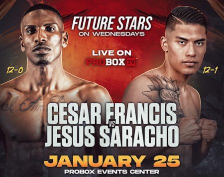 César Francis vs. Jesus Saracho