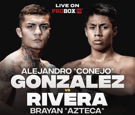 Alejandro "Conejo" González vs. Brayan "Azteca" Rivera