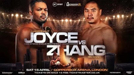 Joe Joyce vs Zhilei Zhang