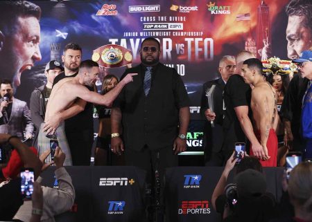 Josh Taylor vs. Teófimo Lópe