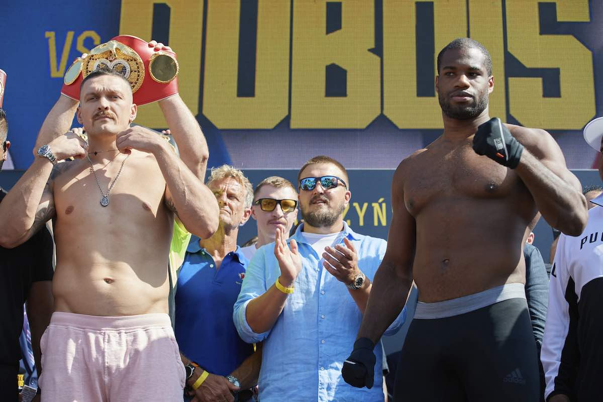 Oleksandr Usyk vs. Daniel Dubois