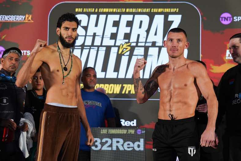 Hamzah Sheeraz vs. Liam Williams