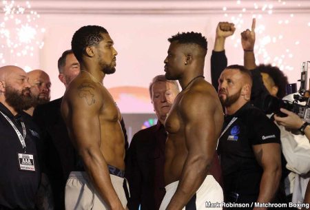 Joshua vs Ngannou