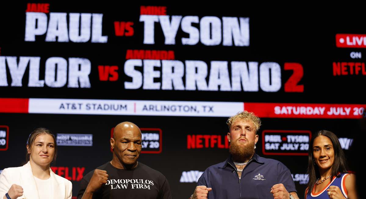 Jake Paul vs Mike Tyson Boxing Match Press Conference