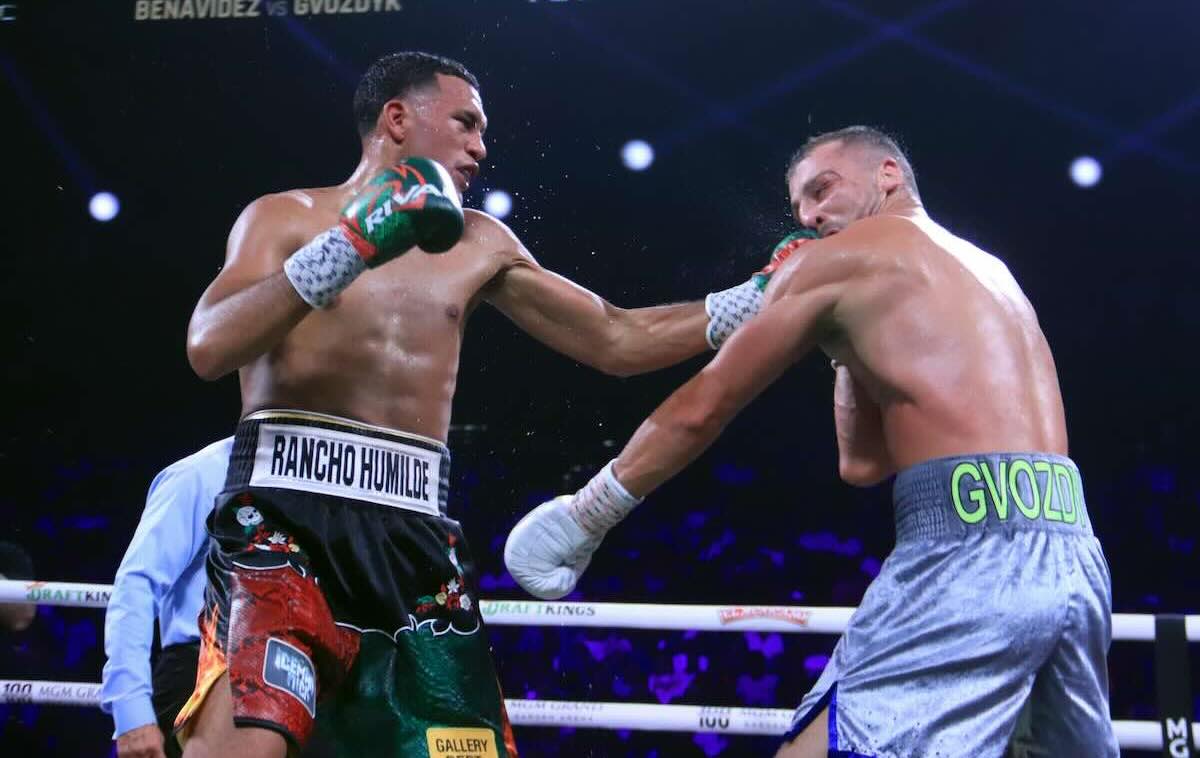 DAVID BENAVIDEZ VS OLEKSANDR GVOZDYK WBC