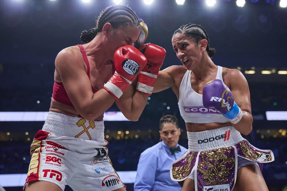 Stevie Morgan vs Amanda Serrano