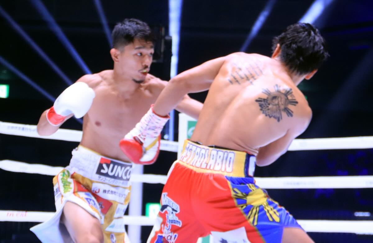 JUNTO NAKATANI vs VINCENT ASTROLABIO (CRÉDITO DE LA FOTO: NAOKI FUKUDA)