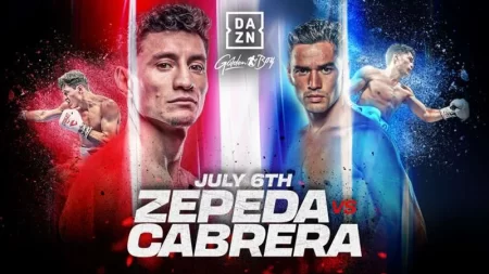 William Zepeda vs. Giovanni Cabrera