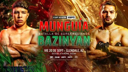 Jaime Munguía vs Erik Bazinyan