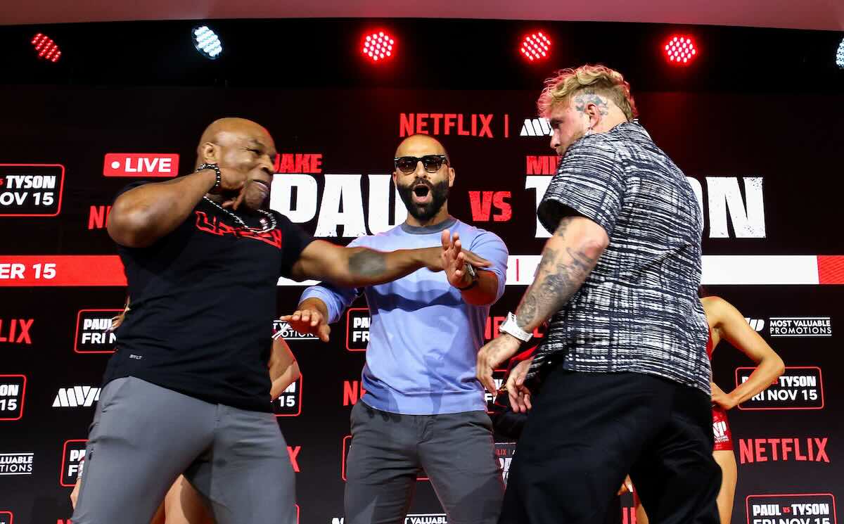 Jake Paul Vs Mike Tyson en conferencia