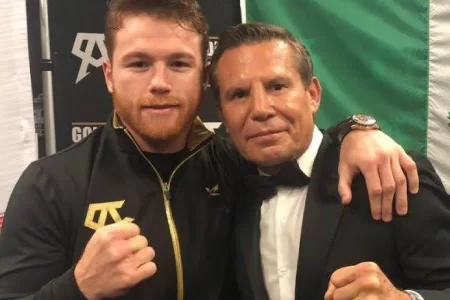 Canelo Alvarez y Julio César Chávez