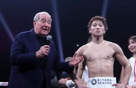 Bob Arum y Naoya Inoue