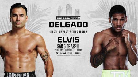 5 de abril: Lindolfo Delgado vs. Elvis Rodríguez