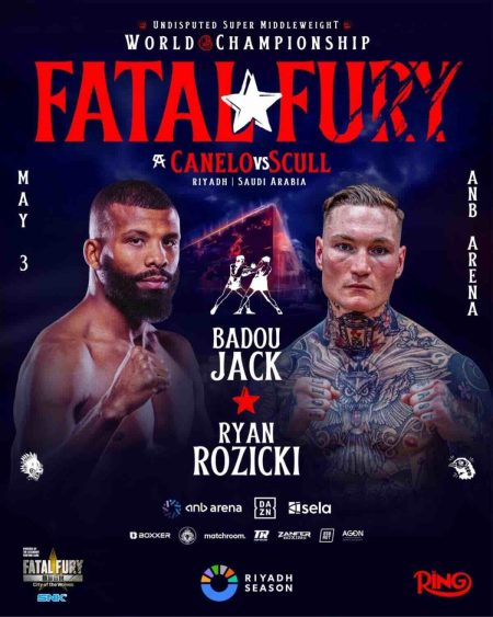 Badou Jack vs Ryan Rozicki